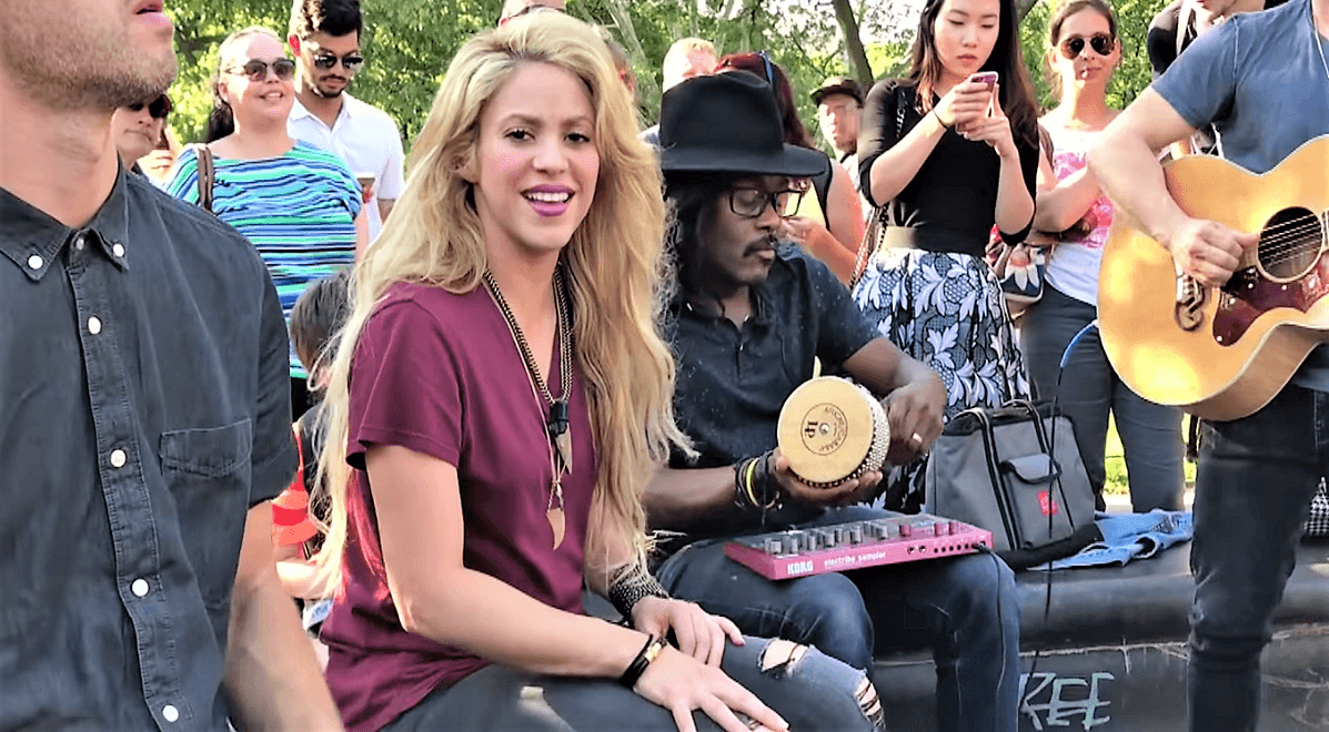 Shakira - Chantaje (Live in Washington Square Park)