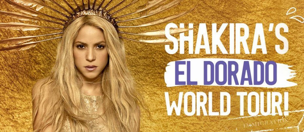 Shakira - El Dorado World Tour 2018