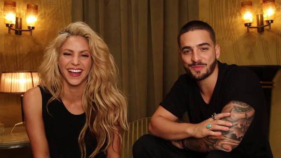 Feliz aniversário Maluma Espero que você esteja comemorando com algo de Trap! - Shakira