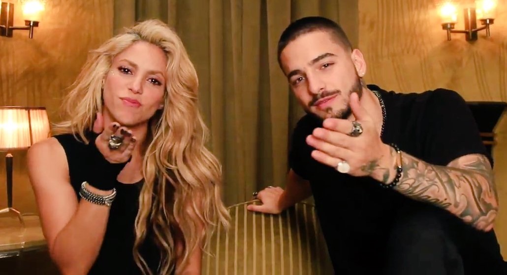 Shakira e Maluma superam Despacito nos EUA com o lançamento de Clandestino