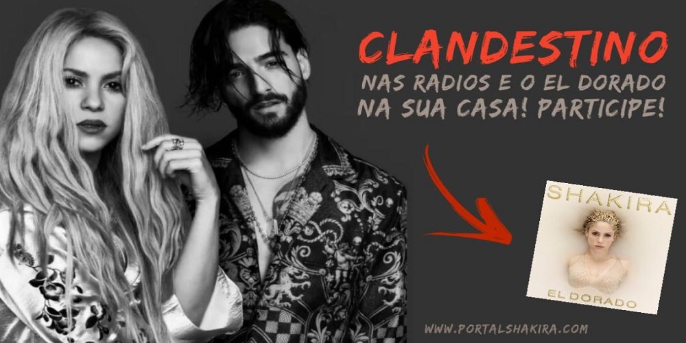 Portal Shakira: Confira os ganhadores da Promoção Peça #ClandestinoNasRadios