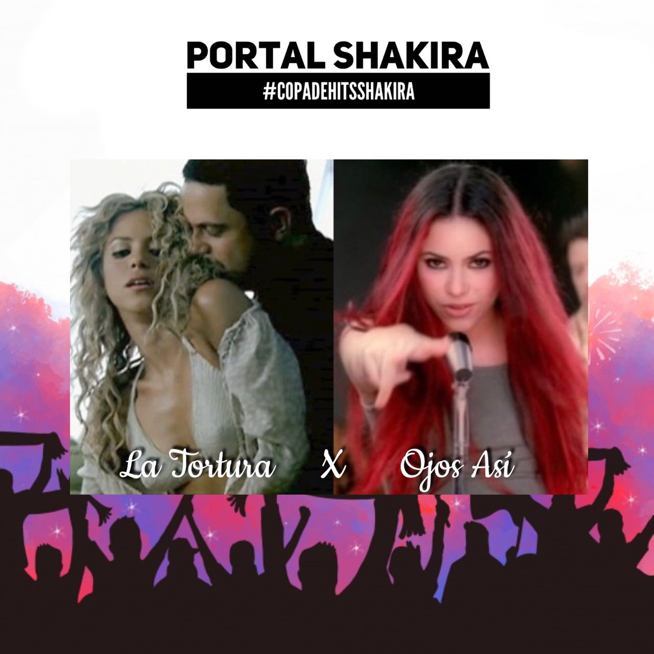 Copa de Hits Shakira: La Tortura vs. Ojos Así