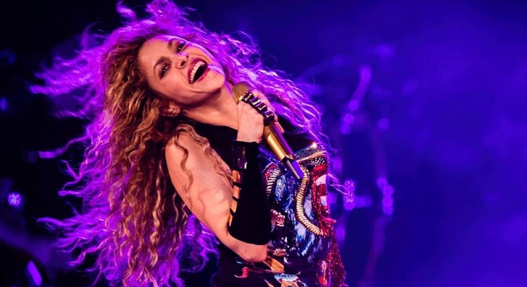 Shakira exala musicalidade durante show em Dallas,Texas nos Estados Unidos