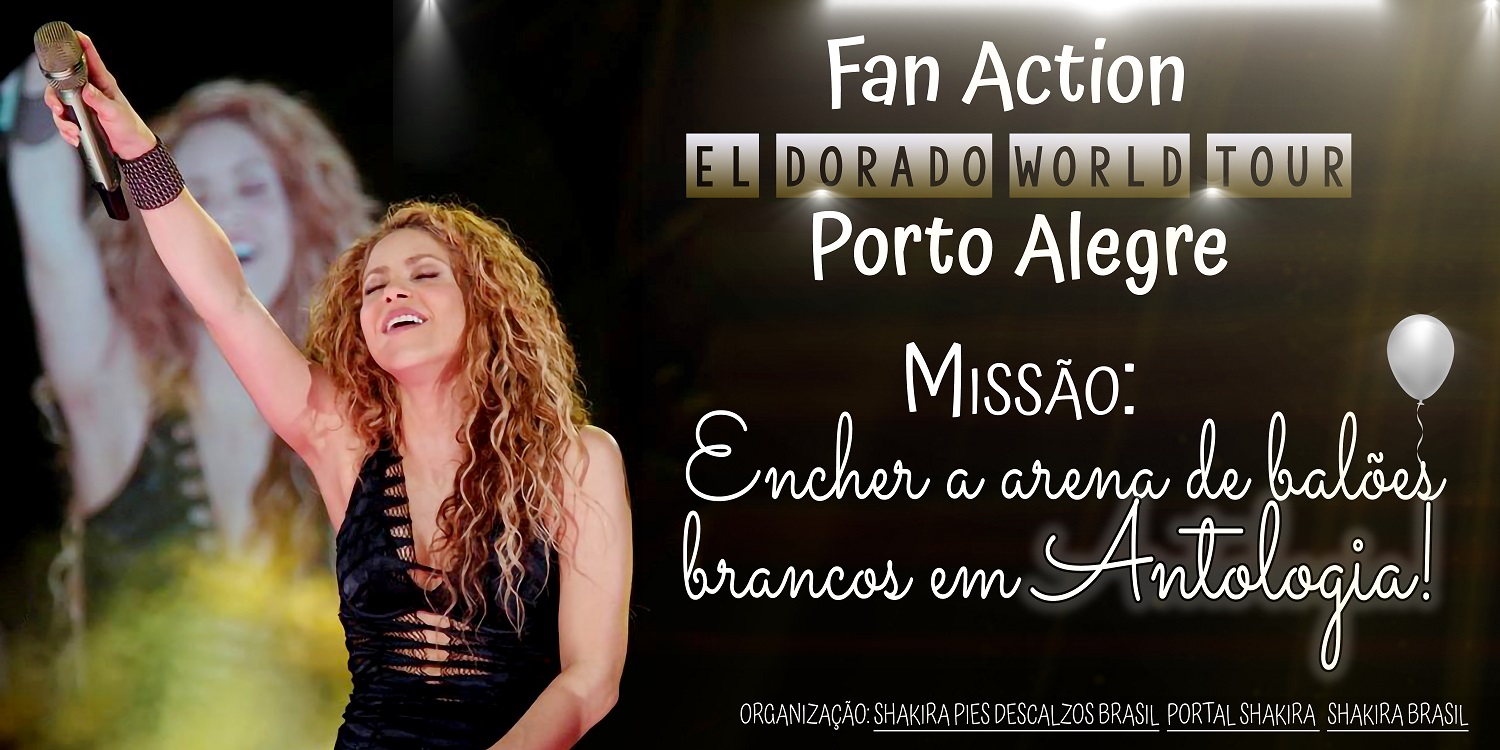 Shakira - El Dorado World Tour Fan Action: Porto Alegre