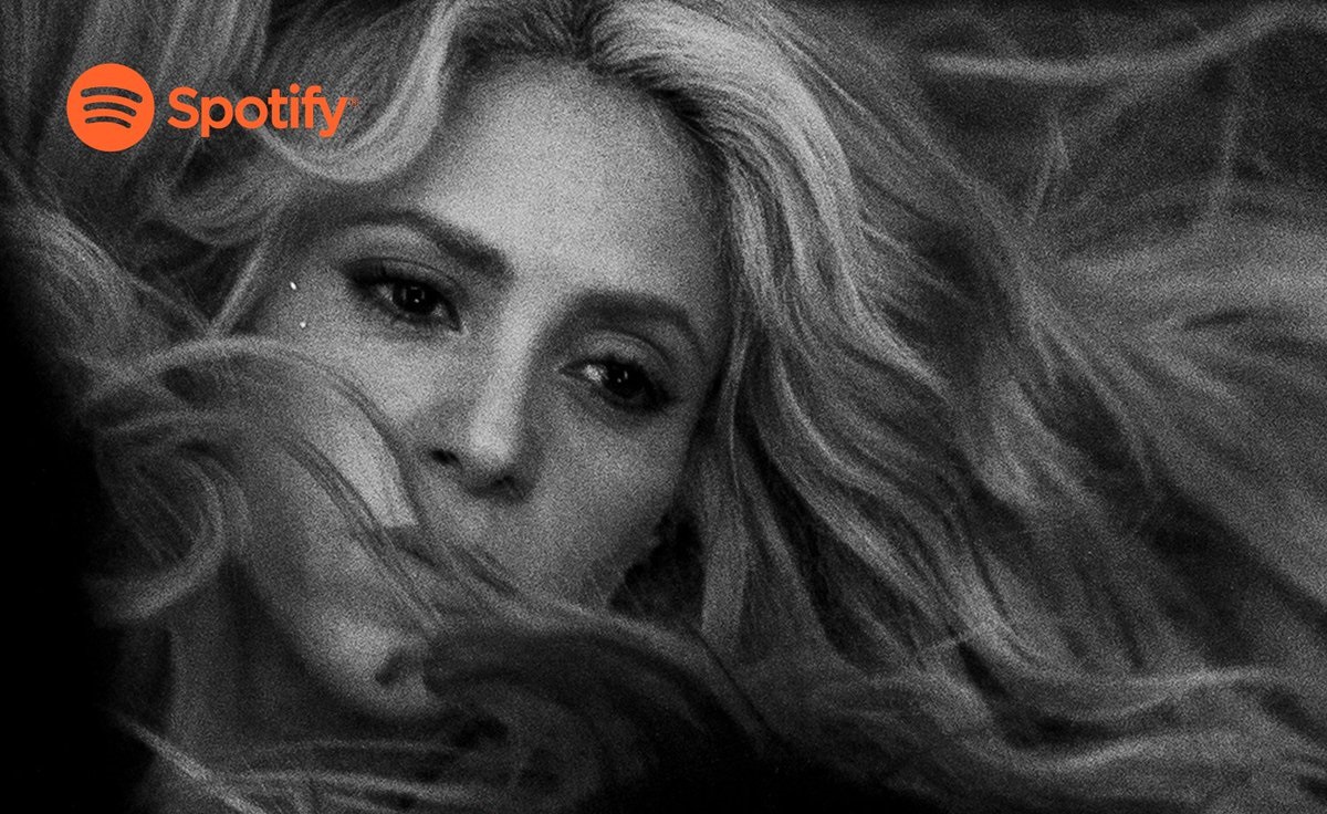 Shakira entre os artistas mais escutados da história do Spotify