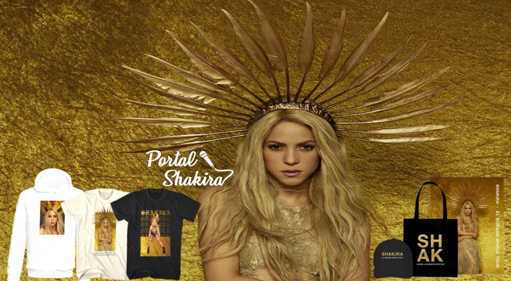 Black friday: Produtos da Shakira El Dorado World Tour em promoção!