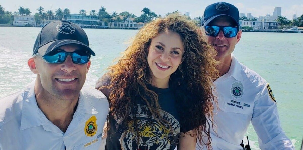 Confira novas fotos de Shakira, Milan e Sasha hoje em Miami