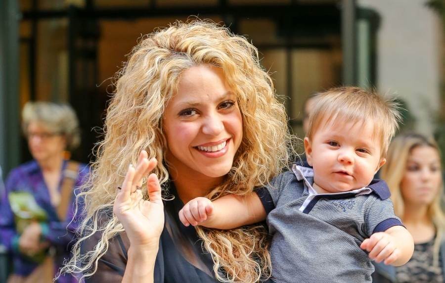 Shakira compartilha uma linda foto tirada por seu filho