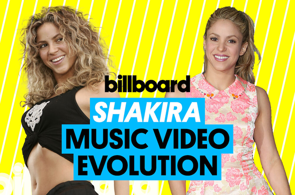 Shakira's Music Video Evolution