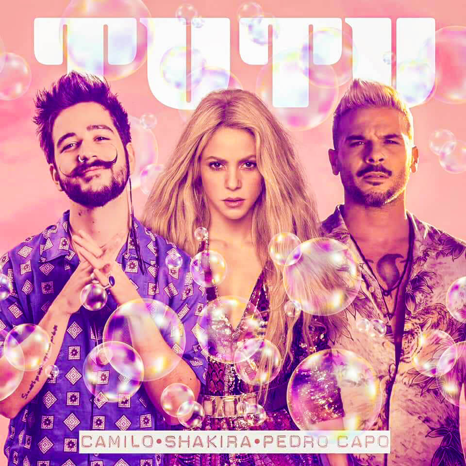 Confira "Tutu - El Remix", com Shakira, Camilo e Pedro Capó