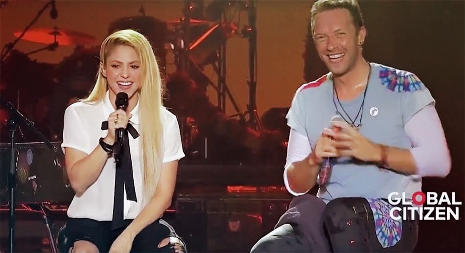 Chris Martin fala que Coldplay descobriu Stromae graças a Shakira