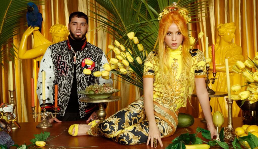 Shakira & Anuel AA – Me Gusta (Lyric Video)