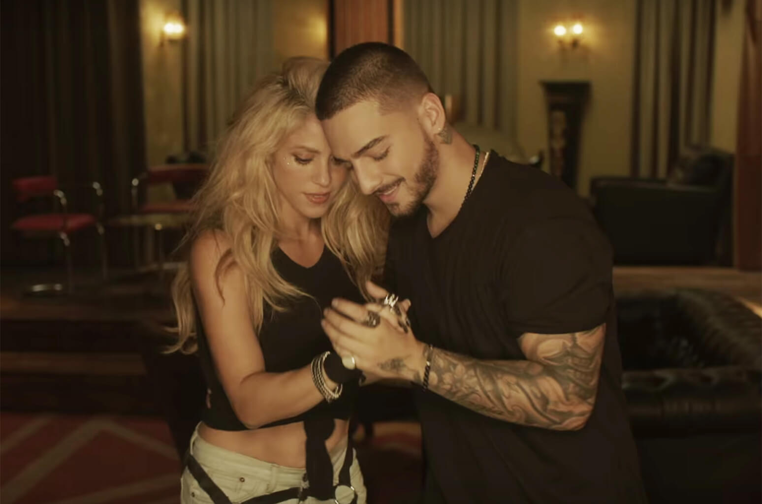 Chantaje de Shakira e Maluma ultrapassa os 2,5 bilhões de visualizações