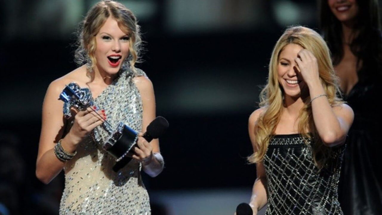 Shakira entre as mulheres que inspiraram Taylor Swift