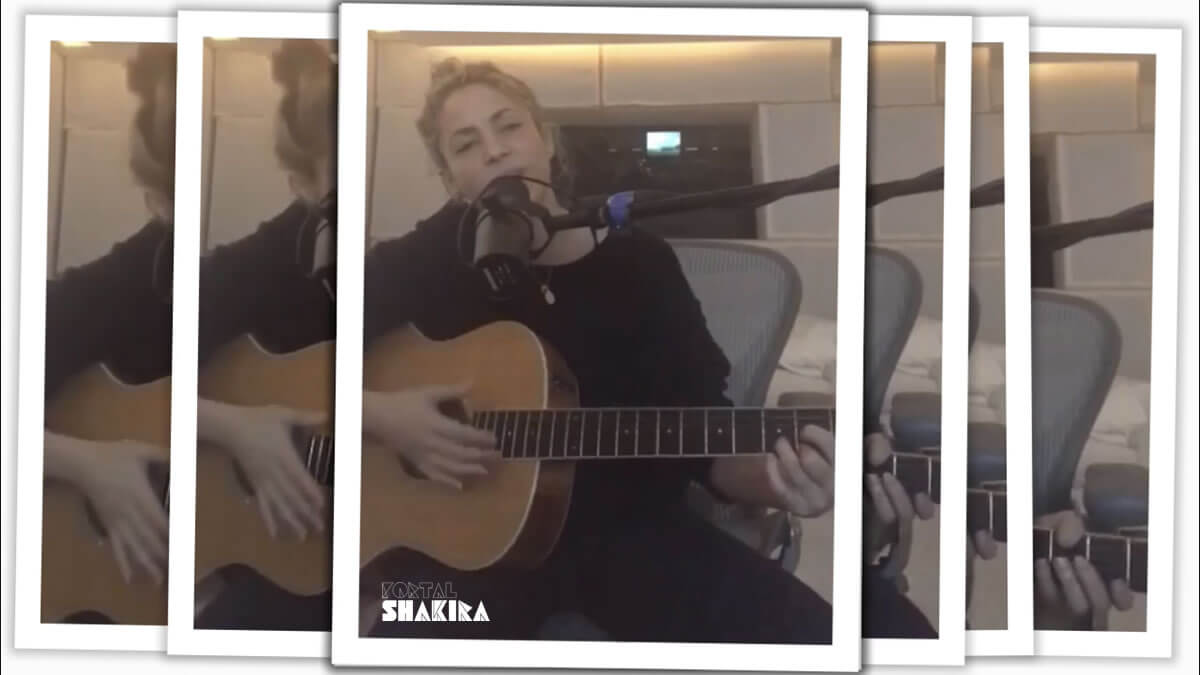 Shakira faz cover de Karma Police do Radiohead.