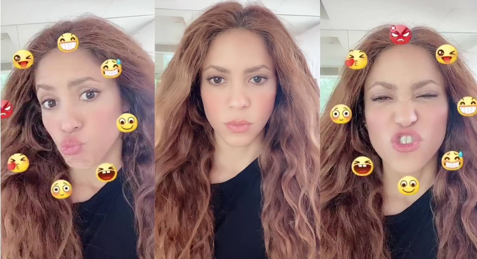 Shakira posta vídeo de desafio viral no aplicativo TikTok