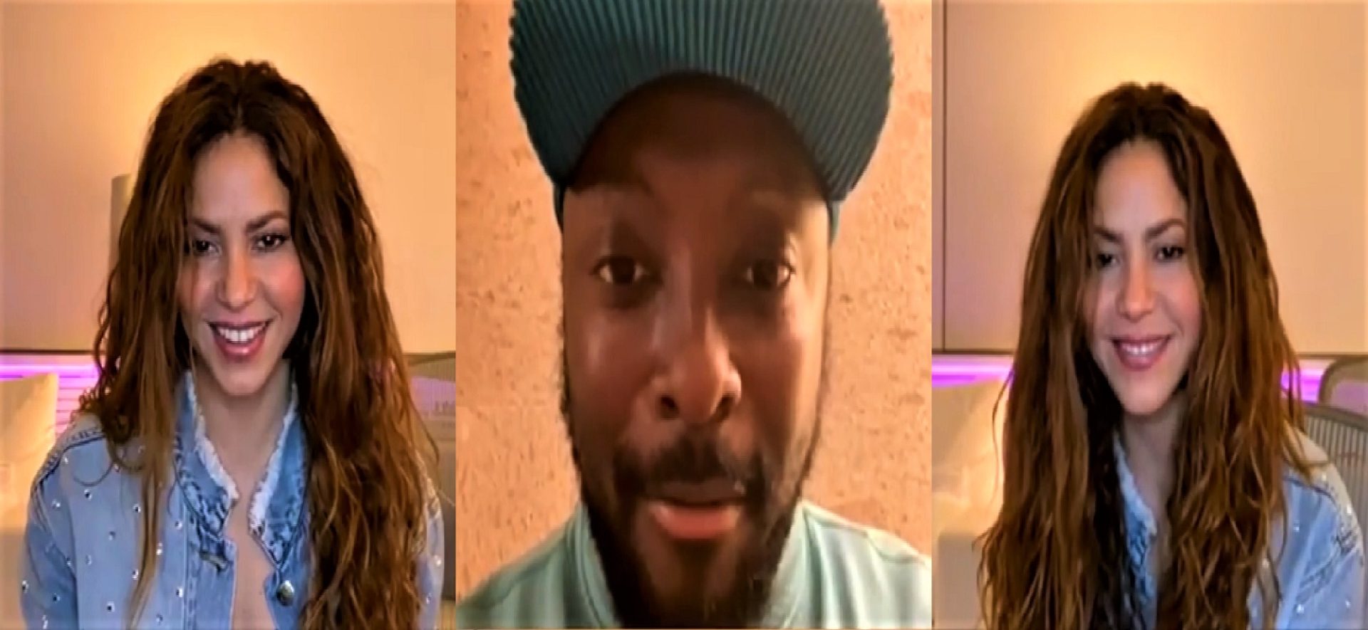 Shakira e Will.i.am do BEP, realizam live no Instagram - Saiba tudo