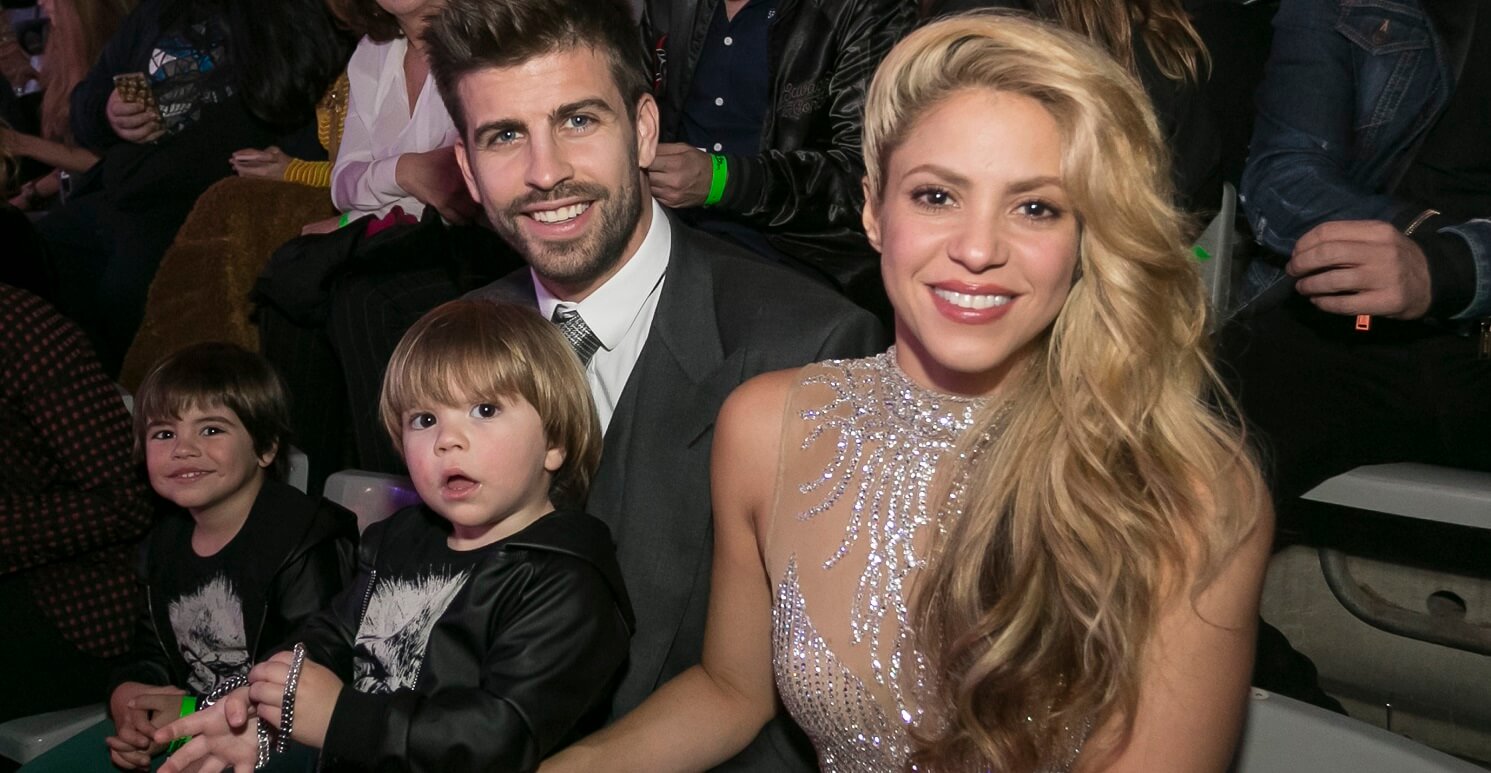 Shakira, Piqué, Milan e Saha