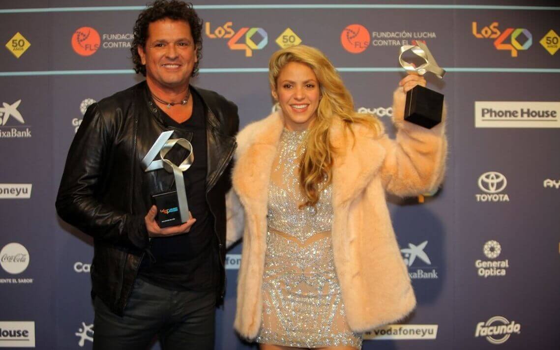 La Bicicleta de Shakira e Carlos Vives ultrapassa 500 milhões no Spotify