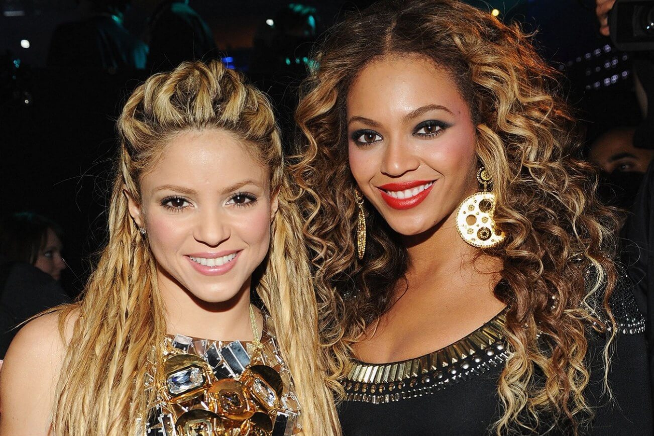 Shakira deseja Feliz Aniversário para a Beyoncé - Rainhas!