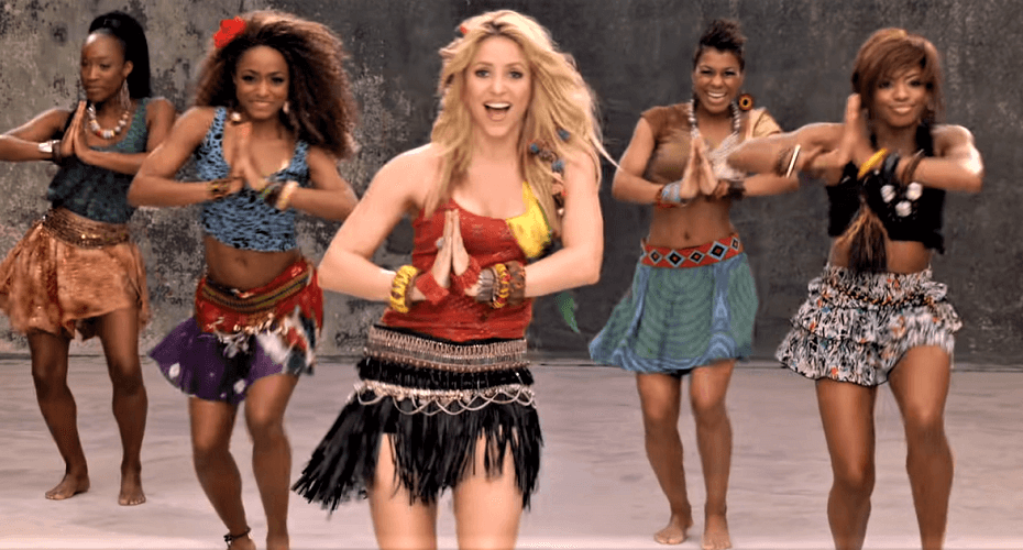 Waka Waka de Shakira faz sucesso no Spotify Brasil