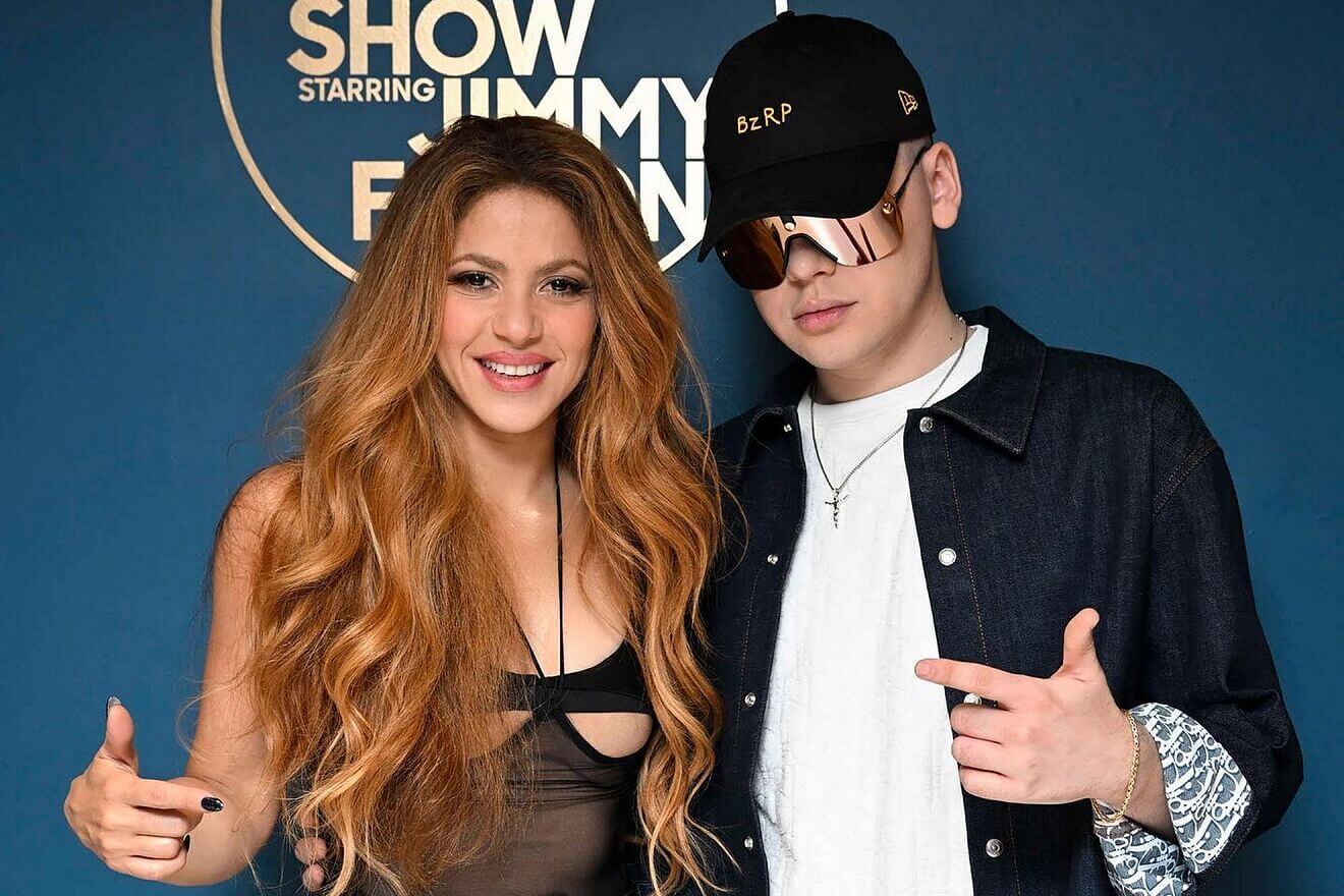 Shakira e o produtor argentino Bizarrap