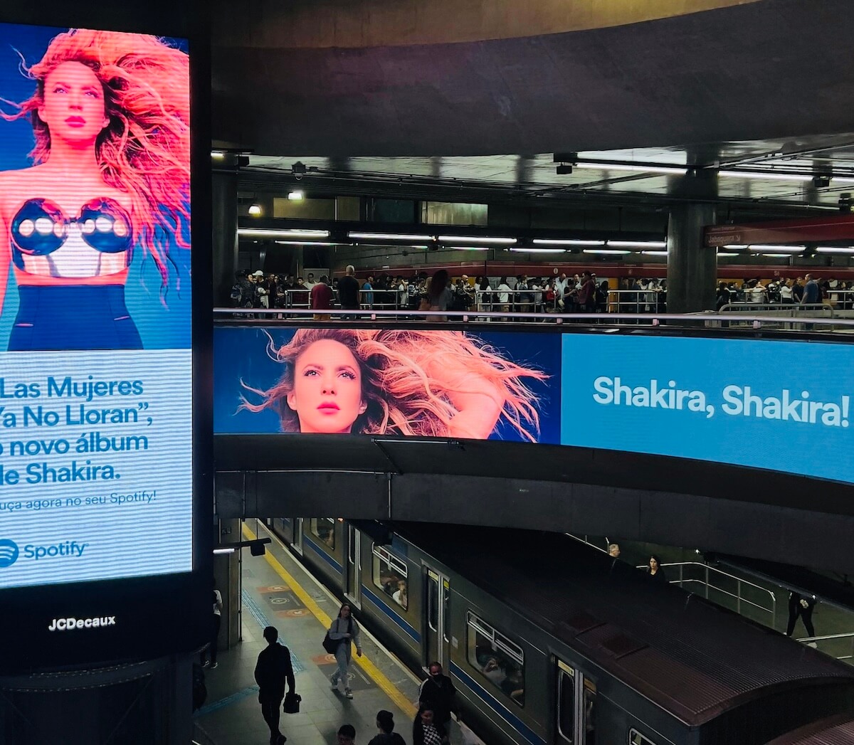 Spotify Promove Ação de Divulgação do Novo Álbum da Shakira em São Paulo