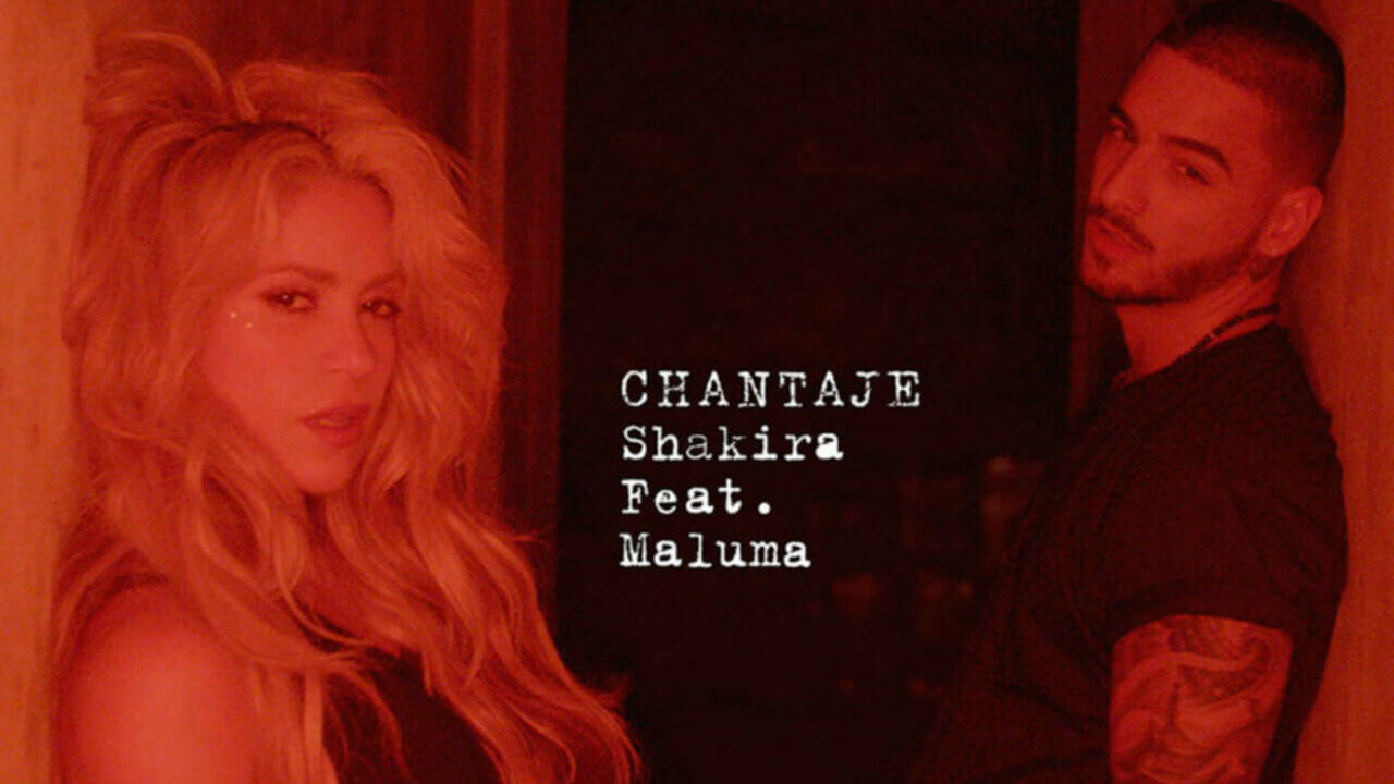 Chantaje de Shakira e Maluma Ultrapassa 1 Bilhão de Streams no Spotify