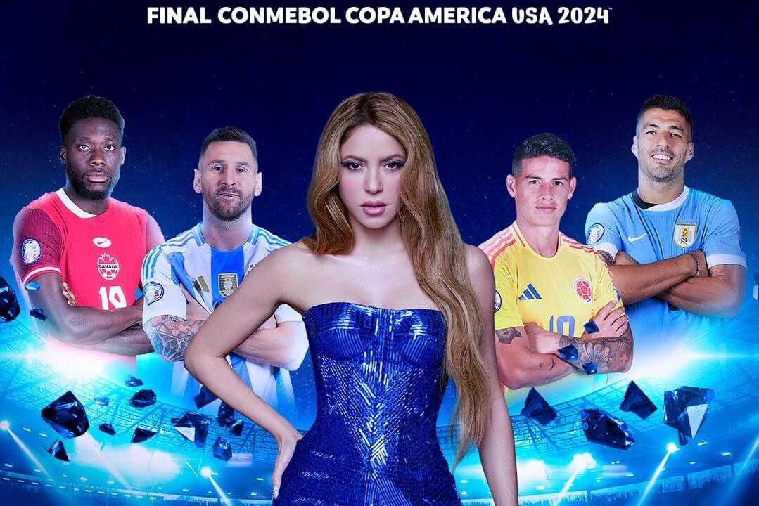 Shakira agita a final da Copa América: detalhes do show e onde assistir