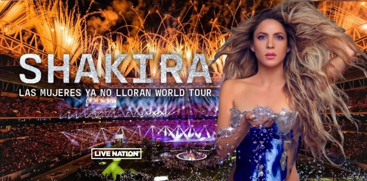 Shakira quebra recordes com a turnê “Las Mujeres Ya No Lloran World Tour”