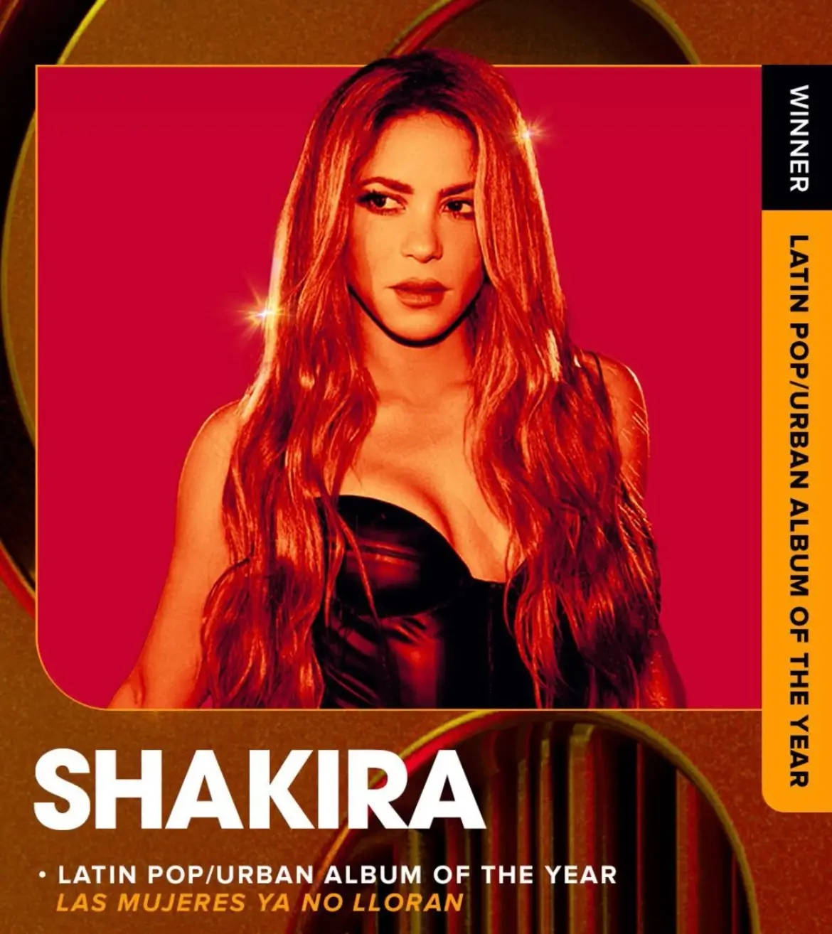 Shakira Conquista Álbum Latino do Ano nos iHeartRadio Music Awards 2025